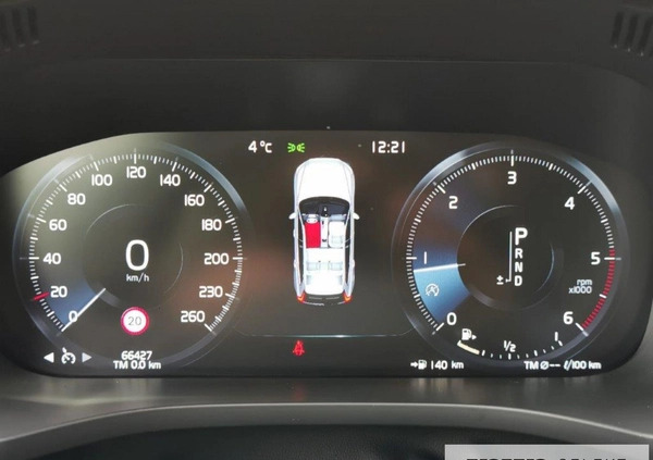 Volvo XC 60 cena 136900 przebieg: 66427, rok produkcji 2018 z Miłakowo małe 379